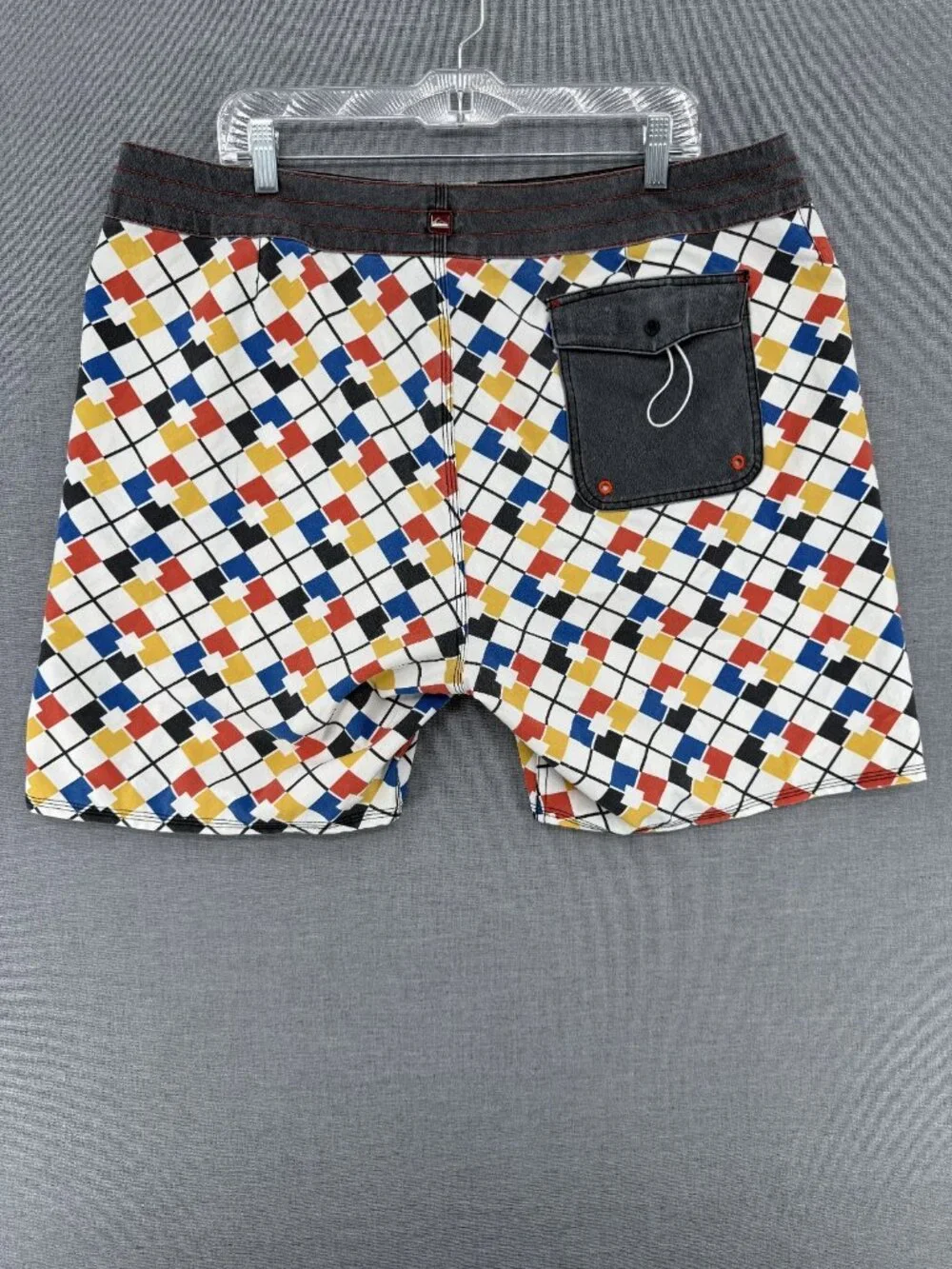 Quiksilver Tioga Diamond Dobby Board Shorts Mens 40 8